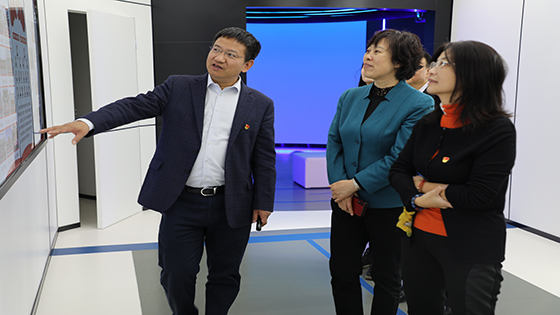 北京市海淀区政协副主席、区总工会主席胡淑彦一行莅临ayx官网走访调研